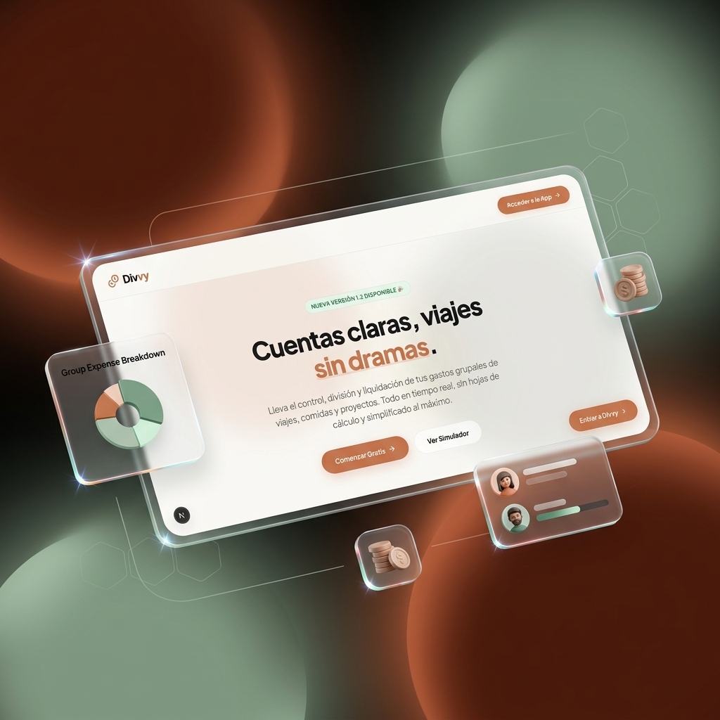 Lanzamiento de Divvy: Gastos Compartidos y Cuentas Claras